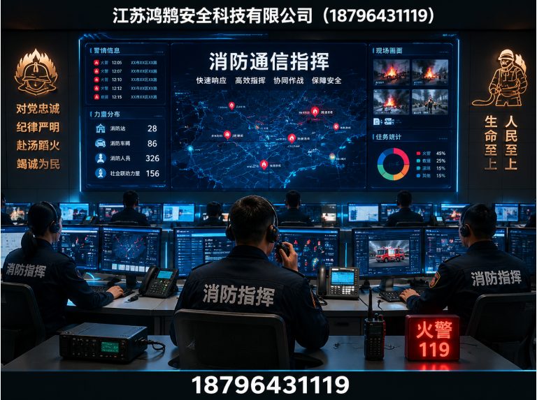 长治应急指挥系统展示图